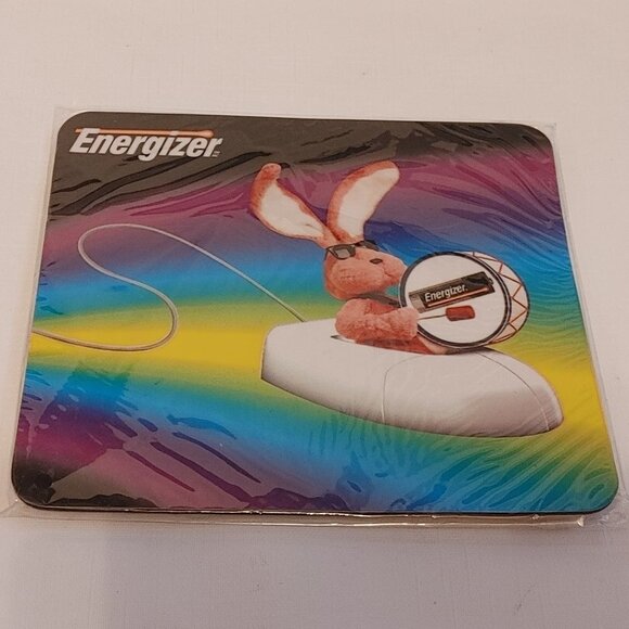RETRO Energizer Bunny Mouse Pad SEALED - Picture 1 of 2